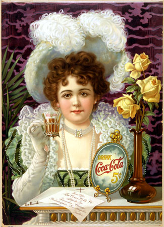 старинная реклама Кока-Колы