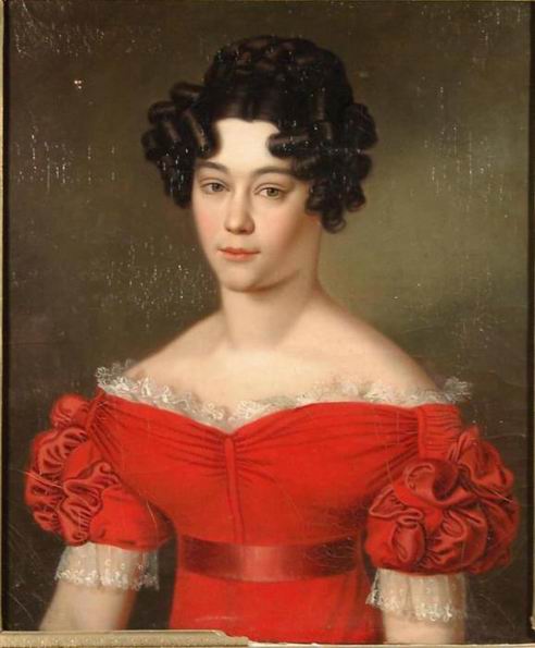 портрет дамы 1820-е