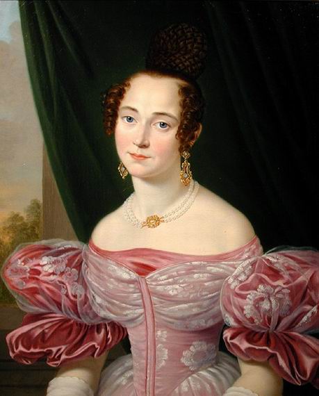 Lady By Bosse около 1830 года