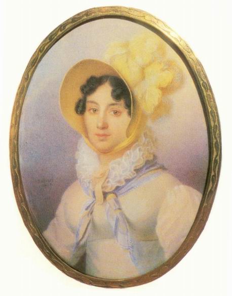 Варвара Алексеевна Репнина,  1817 год Жан Анри Беннер