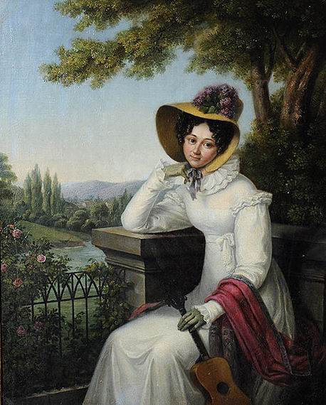 Екатерина Петровна Демидова, ур.Лопухина 1820-е худ неиз