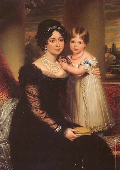 женский портрет 1821 год